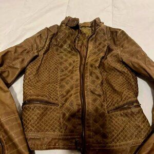 J2 Brown Leather Jacket